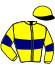 casaque portée par Mendizabal I. jockey du cheval de course NICOLASA, information pmu ZETURF