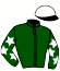 casaque portée par Velon Mlle M. jockey du cheval de course TOP OF MIND, information pmu ZETURF