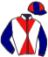 casaque portée par Pouchin A. jockey du cheval de course TENRAI, information pmu ZETURF casaque portée par Pouchin A. jockey du cheval de course TENRAI, information pmu ZETURF