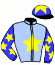 casaque portée par Pimbonnet R. jockey du cheval de course SKADOOSH, information pmu ZETURF casaque portée par Pimbonnet R. jockey du cheval de course SKADOOSH, information pmu ZETURF