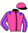 casaque portée par Mendizabal I. jockey du cheval de course SWISS BANK, information pmu ZETURF