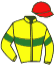 casaque portée par Demuro C. jockey du cheval de course ZWEIG, information pmu ZETURF