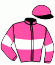 casaque portée par Bachelot T. jockey du cheval de course FINE ANYWAY, information pmu ZETURF