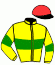 casaque portée par Eyquem Jb. jockey du cheval de course BLACK FALCON, information pmu ZETURF