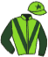 casaque portée par Waldhauser Mlle M. jockey du cheval de course SHALAA DANCER, information pmu ZETURF
