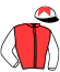 casaque portée par Nicoleau J. jockey du cheval de course QUITE RIGHT TOO, information pmu ZETURF
