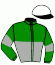 casaque portée par Derieux R. jockey du cheval de course IRISH NICE ELGE, information pmu ZETURF casaque portée par Derieux R. jockey du cheval de course IRISH NICE ELGE, information pmu ZETURF