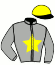 casaque portée par Binimelis Pena M.A. jockey du cheval de course EXTRA DU CHATAULT, information pmu ZETURF casaque portée par Binimelis Pena M.A. jockey du cheval de course EXTRA DU CHATAULT, information pmu ZETURF