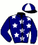casaque portée par Izzo M. jockey du cheval de course ISCO JYL, information pmu ZETURF