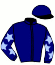 casaque portée par Cingland S. jockey du cheval de course GEANT SARTHOIS, information pmu ZETURF