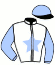 casaque portée par Le Vexier R. jockey du cheval de course GAMIN DES PERDRIX, information pmu ZETURF
