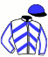 casaque portée par Sorel Hug. jockey du cheval de course JERRY LOVES GINGER, information pmu ZETURF casaque portée par Sorel Hug. jockey du cheval de course JERRY LOVES GINGER, information pmu ZETURF