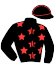 casaque portée par Fresneau Mlle K. jockey du cheval de course ISPAHAN TEAM, information pmu ZETURF casaque portée par Fresneau Mlle K. jockey du cheval de course ISPAHAN TEAM, information pmu ZETURF