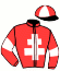 casaque portée par Abrivard M. jockey du cheval de course LEVRETTE, information pmu ZETURF casaque portée par Abrivard M. jockey du cheval de course LEVRETTE, information pmu ZETURF