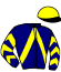 casaque portée par Cinier D. jockey du cheval de course LET ME SIXTY ONE, information pmu ZETURF casaque portée par Cinier D. jockey du cheval de course LET ME SIXTY ONE, information pmu ZETURF