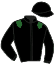 casaque portée par Brechet Léo P. jockey du cheval de course PAWICLO GEDE, information pmu ZETURF