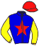 casaque portée par Fontaine Mlle E. jockey du cheval de course JUNGLE SEA, information pmu ZETURF casaque portée par Fontaine Mlle E. jockey du cheval de course JUNGLE SEA, information pmu ZETURF