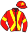 casaque portée par Champier G. jockey du cheval de course UNIVERSAL WIND, information pmu ZETURF casaque portée par Champier G. jockey du cheval de course UNIVERSAL WIND, information pmu ZETURF