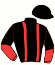 casaque portée par Bekaert D. jockey du cheval de course MISTER PARKER, information pmu ZETURF