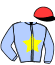 casaque portée par Gout L. jockey du cheval de course MAMBO MOUROTAIS, information pmu ZETURF
