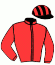 casaque portée par Chesneau A. jockey du cheval de course LULLY DU HUTREL, information pmu ZETURF