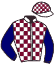 casaque portée par Reveley J. jockey du cheval de course CALL OF THE WILD, information pmu ZETURF