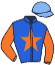 casaque portée par Lecomte D. jockey du cheval de course LE LION D'ANJOU, information pmu ZETURF casaque portée par Lecomte D. jockey du cheval de course LE LION D'ANJOU, information pmu ZETURF