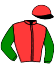 casaque portée par Just S. jockey du cheval de course ZAZA DE BOISTRON, information pmu ZETURF