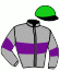 casaque portée par Demuro C. jockey du cheval de course STAR IS BORN, information pmu ZETURF