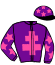 casaque portée par Hatier F. jockey du cheval de course GUIBSON DU SOLNAN, information pmu ZETURF casaque portée par Hatier F. jockey du cheval de course GUIBSON DU SOLNAN, information pmu ZETURF