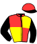 casaque portée par Brunelli M. jockey du cheval de course O DIRLADA, information pmu ZETURF