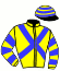 casaque portée par Brunelli Mlle M. jockey du cheval de course PRINCESSE VERA, information pmu ZETURF casaque portée par Brunelli Mlle M. jockey du cheval de course PRINCESSE VERA, information pmu ZETURF