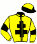 casaque portée par Demuro C. jockey du cheval de course VELOCITE (FR), information pmu ZETURF