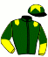 casaque portée par Lemaitre A. jockey du cheval de course SHAKE ME HANDY (GB), information pmu ZETURF