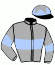 casaque portée par Mobian J. jockey du cheval de course LINSOUMIS (FR), information pmu ZETURF