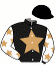 casaque portée par Michel Mlle M. jockey du cheval de course SHINASI (FR), information pmu ZETURF