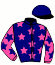 casaque portée par Bachelot T. jockey du cheval de course CUTTY PIE (IE), information pmu ZETURF