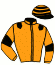casaque portée par Nobili M. jockey du cheval de course TSUKI (FR), information pmu ZETURF