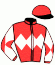 casaque portée par Bails Mlle L. jockey du cheval de course NEHOU (FR), information pmu ZETURF