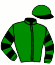 casaque portée par Seguy V. jockey du cheval de course RAMSES (FR), information pmu ZETURF
