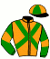 casaque portée par Hardouin E. jockey du cheval de course SANDOSIDE (FR), information pmu ZETURF