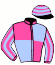 casaque portée par Nicco Mlle A. jockey du cheval de course MISTER MARIO (FR), information pmu ZETURF