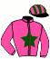 casaque portée par D' Andigne O. jockey du cheval de course SULAL NAIR (FR), information pmu ZETURF