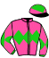 casaque portée par Pasquier S. jockey du cheval de course HAPPY ENDING (FR), information pmu ZETURF