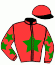 casaque portée par Roussel Ale. jockey du cheval de course MISS FAYE (FR), information pmu ZETURF