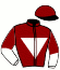 casaque portée par Van Den Troost Mme A. jockey du cheval de course DAMAVAND (DE), information pmu ZETURF