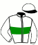 casaque portée par Peslier O. jockey du cheval de course PARIGI (IE), information pmu ZETURF