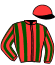 casaque portée par Le Quere X. jockey du cheval de course PONTRIVIENNE (FR), information pmu ZETURF