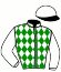 casaque portée par Nicco Mlle A. jockey du cheval de course SAFRAN (FR), information pmu ZETURF