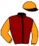 casaque portée par Bachelot T. jockey du cheval de course WENGERNALP (DE), information pmu ZETURF